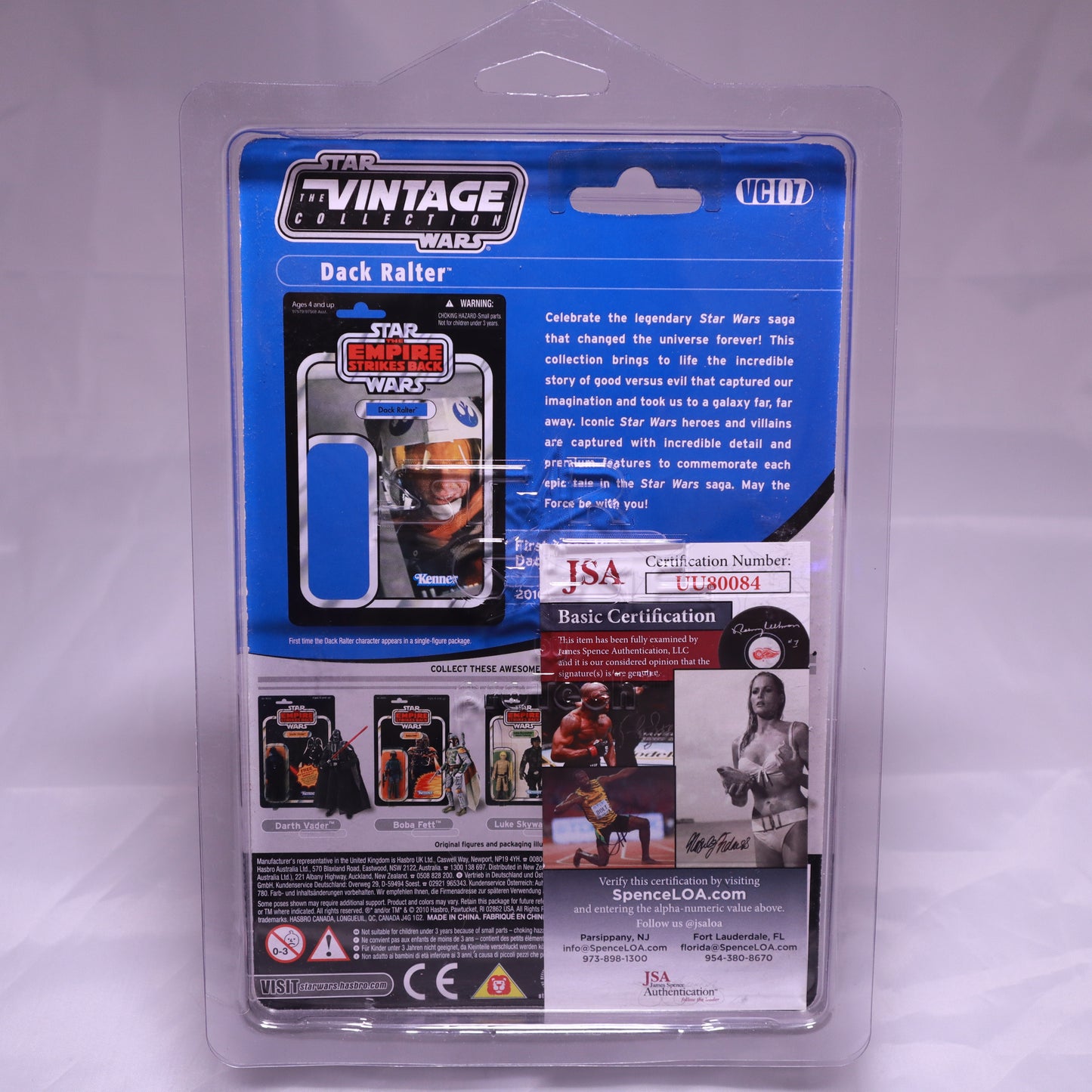 Dack Ralter VC-07 (Autographed JSA) (Cased) (2010)